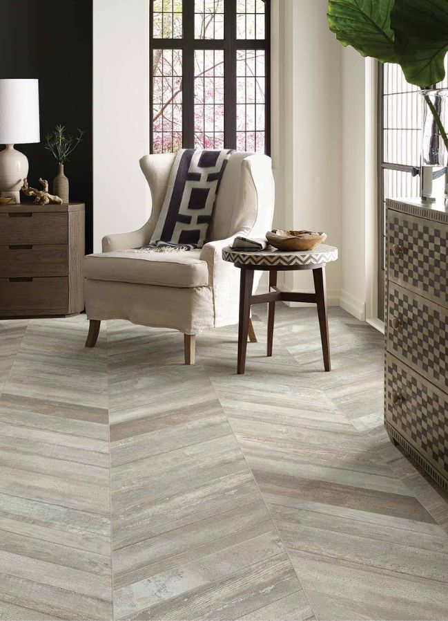 wood look flooring in a Williamsport living room